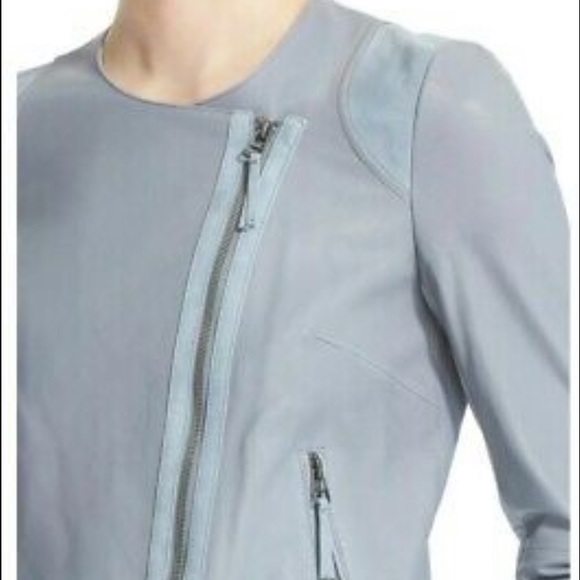 Joie XS Fifi blue leather jacket - Picture 3 of 8